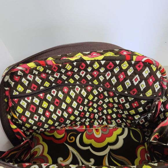 Vera Bradley Shoulder Bag & Zippered Wallet Retired Puccini Print - Picture 5 of 16
